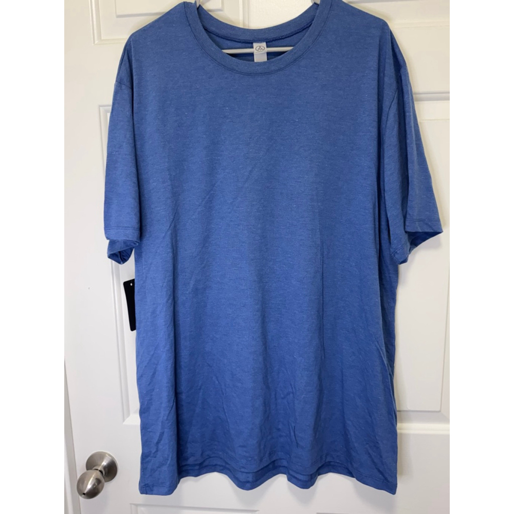 Men's Alternative Apparel Blue Short Sleeve Tee 3XL